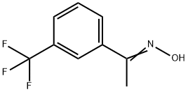 3'-(トリフルオロメチル)アセトフェノンオキシム 化学構造式
