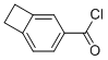 Bicyclo[4.2.0]octa-1,3,5-triene-3-carbonyl chloride (9CI) Struktur