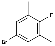 4-溴-2,6-二甲基氟苯,99725-44-7,结构式