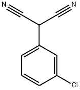 2-(m-Chlorophenyl)malononitrile Struktur