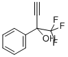 1,1,1-トリフルオロ-2-フェニル-3-ブチン-2-オール 化学構造式