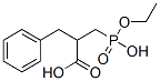 2-benzyl-3-(O-ethylphosphono)propionic acid 结构式