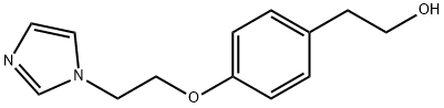 2-(4-(2-(1H-咪唑-1-基)乙氧基)苯基)乙醇, 99761-74-7, 结构式