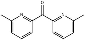 双(6-甲基吡啶-2-基)甲酮 结构式