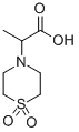 99767-34-7 2-(1,1-DIOXIDOTHIOMORPHOLIN-4-YL)PROPANOIC ACID