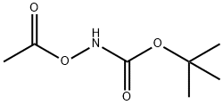 Carbamic acid, (acetyloxy)-, 1,1-dimethylethyl ester (9CI) Structure