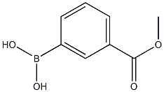 3-甲氧基羰基苯硼酸,99769-19-4,结构式