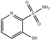 2-Pyridinesulfonamide,3-mercapto-(9CI) Struktur