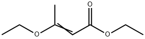 3-エトキシ-2-ブテン酸エチル 化学構造式