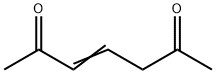 3-Heptene-2,6-dione (9CI) Structure