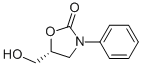 (R)-5-(HYDROXYMETHYL)-3-PHENYLOXAZOLIDIN-2-ONE Struktur