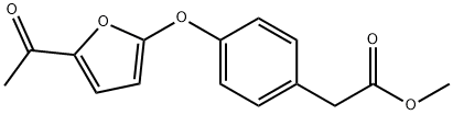 methyl 2-[4-[(5-acetyl-2-furyl)oxy]phenyl]acetate|
