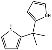 2,2-ビス(2-ピロリル)プロパン 化学構造式
