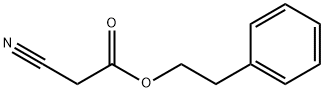 Acetic acid, cyano-, 2-phenylethyl ester Struktur