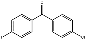 4-クロロ-4'-ヨードベンゾフェノン 化学構造式