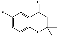 6-溴-2,2-二甲基-4-二氢色原酮, 99853-21-1, 结构式