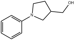 (1-苯吡咯烷-3-基)甲醇,99858-80-7,结构式