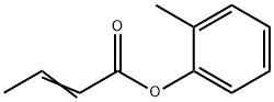 2-Butenoic acid, 2-Methylphenyl ester, (E)- Structure