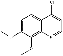 4-CHLORO-7,8-DIMETHOXYQUINOLINE Struktur