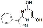 3-PHENYL-5,7-DIHYDROXYPYRAZOLO(1,5-A)PYRIMIDINE Struktur