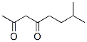 7-甲基-2,4-辛烷二酮, 999-05-3, 结构式