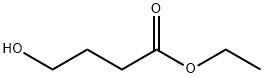 4-ヒドロキシブタン酸エチル 化学構造式