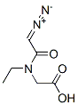 ethyl diazoacetylglycinate Structure