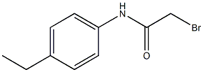 2-BROMO-N-(4-ETHYLPHENYL)ACETAMIDE,,结构式