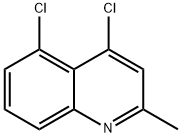 4,5-Dichloro-2-methylquinoline Struktur
