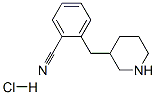 3-(2-Cyanobenzyl) Piperidine hydrochloride Structure