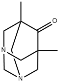 5,7-Dimethyl-1,3-diazatricyclo[3.3.1.1~3,7~]decan-6-one Structure