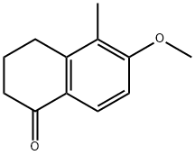 6-Methoxy-5-methyl-3,4-dihydro-2H-naphthalen-1-one Structure