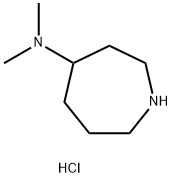 N,N-二甲基氮杂-4-胺二盐酸盐, 1242240-28-3, 结构式