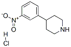 4-(3-硝基苯基)哌啶盐酸盐,,结构式
