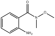 2-Amino-N-methoxy-N-methylbenzamide, 133776-41-7, 结构式