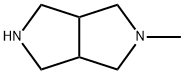 2-甲基-八氢吡咯[3,4-C]吡咯 结构式