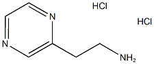 2-PYRAZIN-2-YL-ETHYLAMINE DIHYDROCHLORIDE Structure