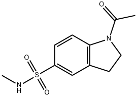 1-Acetyl-N-methylindoline-5-sulfonamide Structure