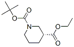 (R)-1-BOC-3-哌啶甲酸乙酯,,结构式
