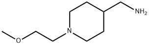1-[1-(2-METHOXYETHYL)PIPERIDIN-4-YL]METHANAMINE Struktur