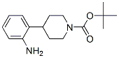 1-BOC-4-(2-氨基苯基)哌啶,,结构式