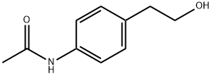 N-(乙酰基)-4-氨基苯乙醇 结构式