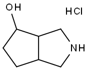 octahydrocyclopenta[c]pyrrol-4-ol hydrochloride Structure