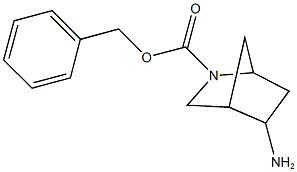 Benzyl 5-amino-2-azabicyclo[2.2.1]heptane-2-carboxylate Struktur