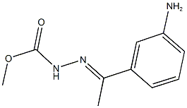 N'-[1-(3-AMINO-PHENYL)-ETHYLIDENE]-HYDRAZINECARBOXYLIC ACID METHYL ESTER