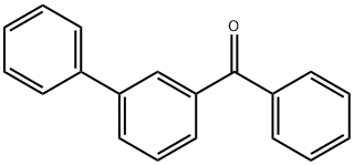 ビフェニル-3-イル(フェニル)メタノン 化学構造式