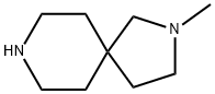 2,8-Diazaspiro[4.5]decane, 2-methyl-, hydrochloride (1:1) Struktur