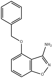 4-(Benzyloxy)-1,2-benzisoxazol-3-amine Struktur