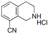 8-Carbonitrile- 1,2,3,4-Tetrahydroisoquinoline Hydrochloride Structure