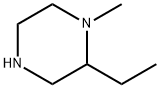 2-Ethyl-1-methylpiperazine Struktur